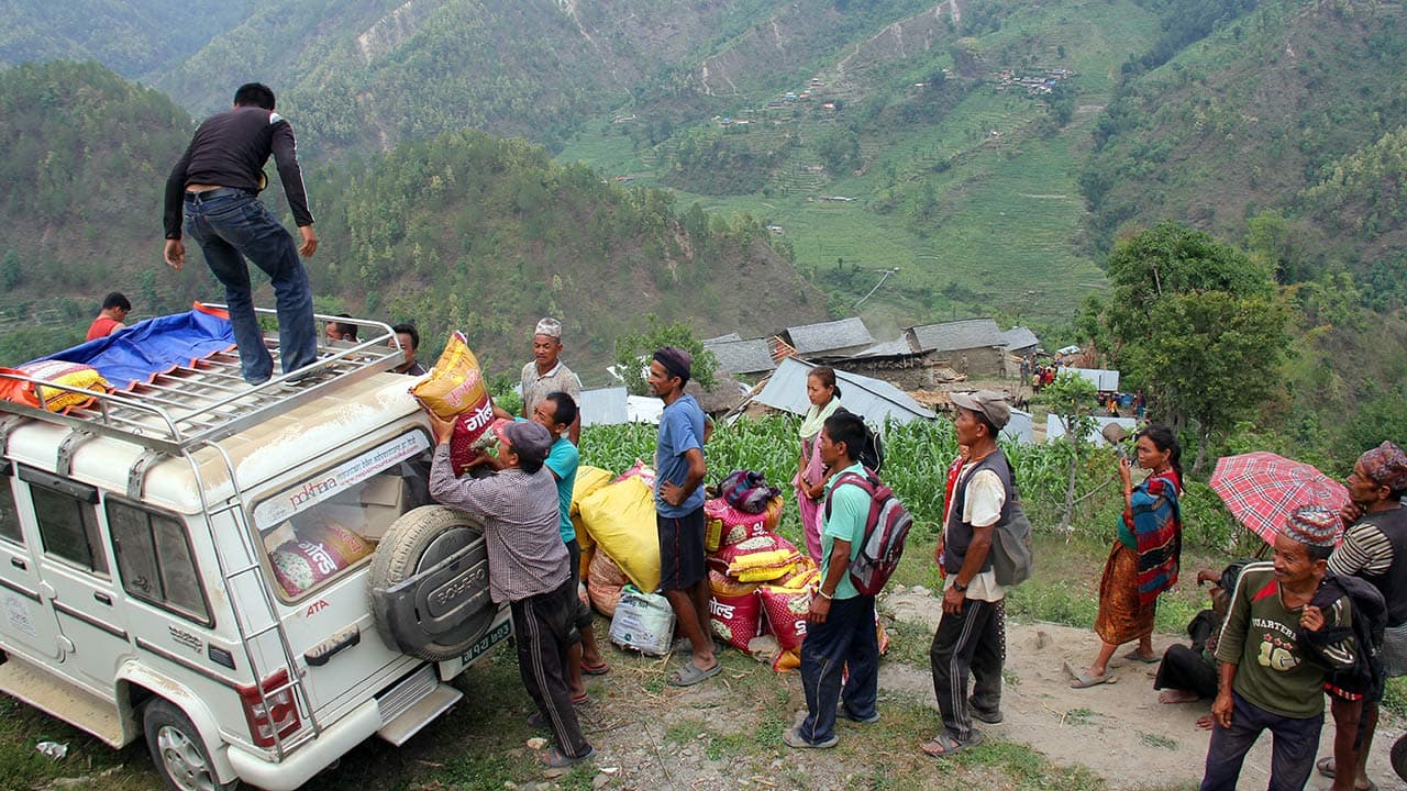 Earthquake Relief, 2015