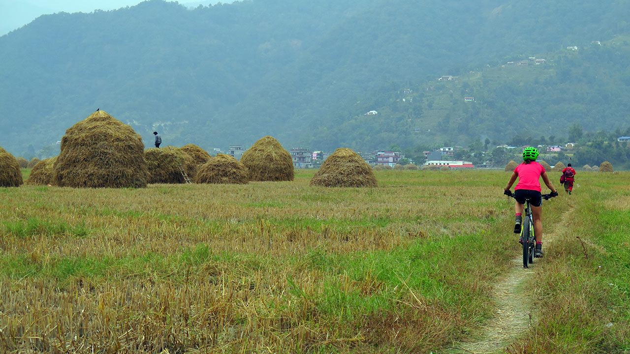 Sweet Pame Valley Mountain Biking in Pokhara