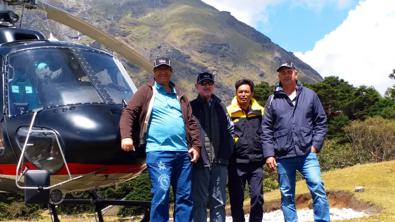 Heli Mountain Biking in Mustang, Nepal