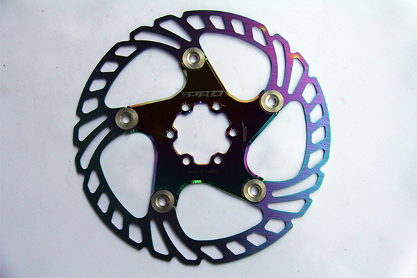 AiCycle 3PRO Iridescent 6-Bolt Floating Disc Rotor