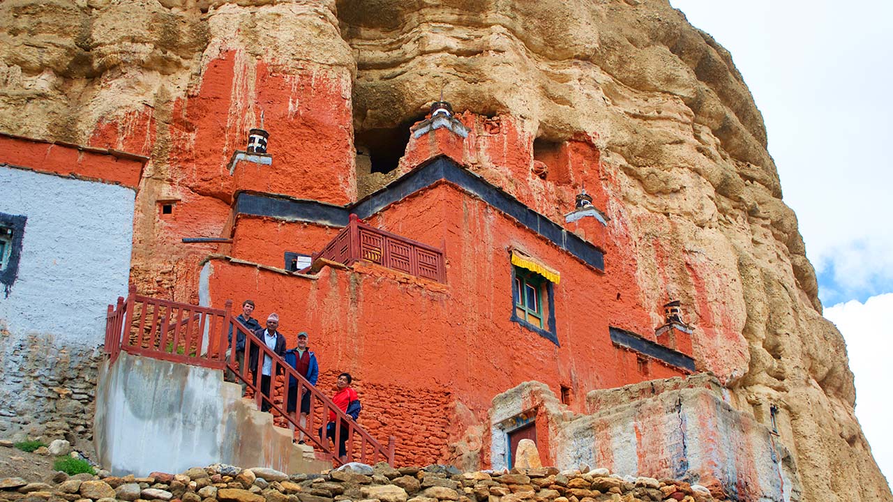 Nipnu Monastery in Upper Mustang.