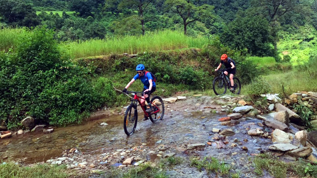 Sweet Pame Valley Mountain Biking in Pokhara