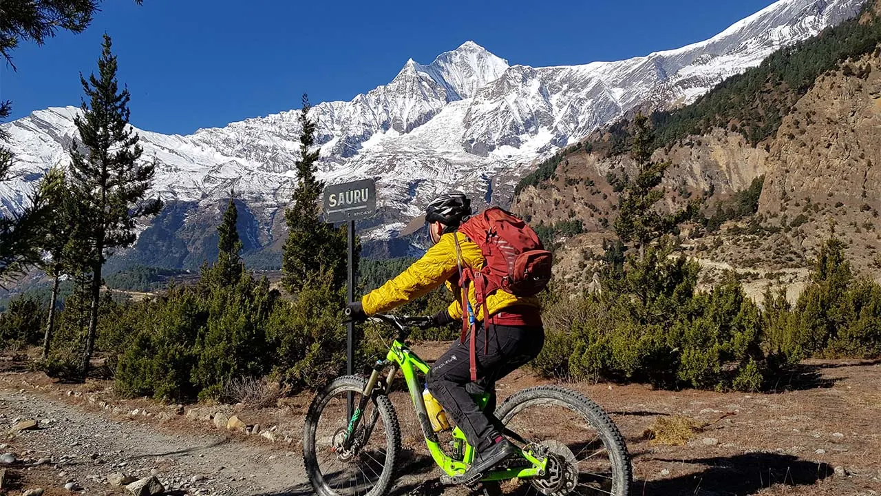 Enduro MTB in Lower Mustang, Nepal!